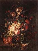 RUYSCH, Rachel Flowers and Fruit oil painting